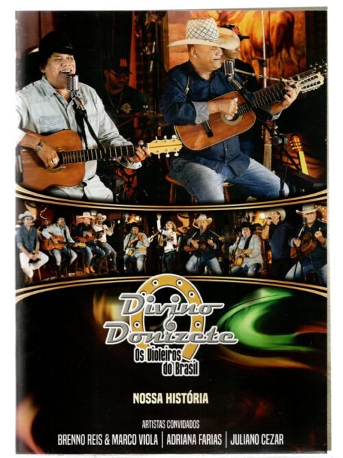 DVD DIVINO & DONIZETE - OS VIOLEIROS DO BRASIL