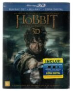 Blu-ray 3d 4 Discos O Hobbit - A Batalha Dos Cinco Exércitos