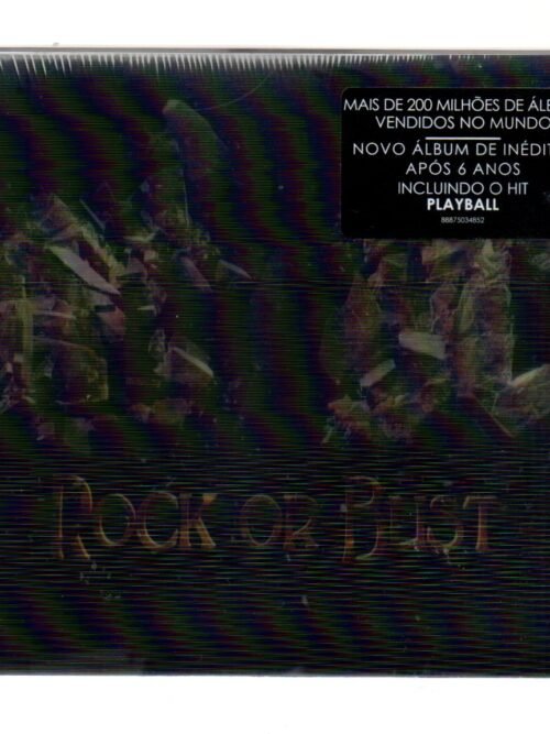 Cd Ac/ Dc - Rock Or Bust ( Capa Holográfica )