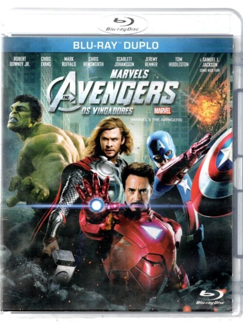 Blu-ray Duplo The Avengers