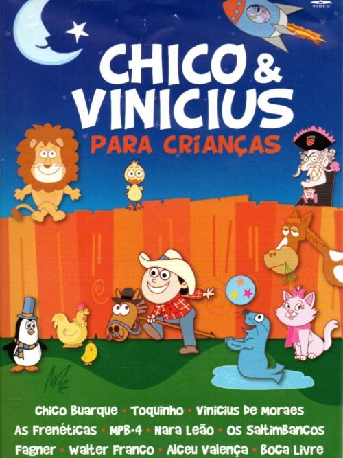DVD CHICO E  VINICIUS - PARA CRIANÇAS