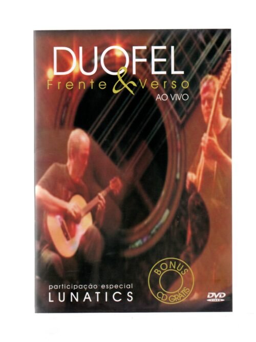 DVD DUPLO DUOFEL - FRENTE E VERSO AO VIVO 