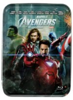 Box Blu-ray Duplo + Cards Os Vingadores (lata) - Imagem 3