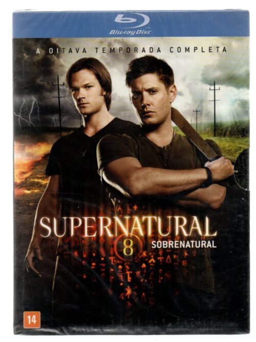 Blu-ray 4 Discos Supernatural - 8° Temporada