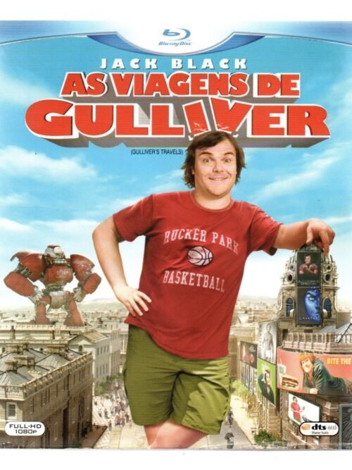 Blu-ray As Viagens De Gulliver
