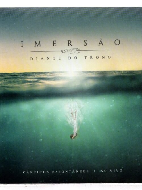 Cd Diante Do Trono - Imersão