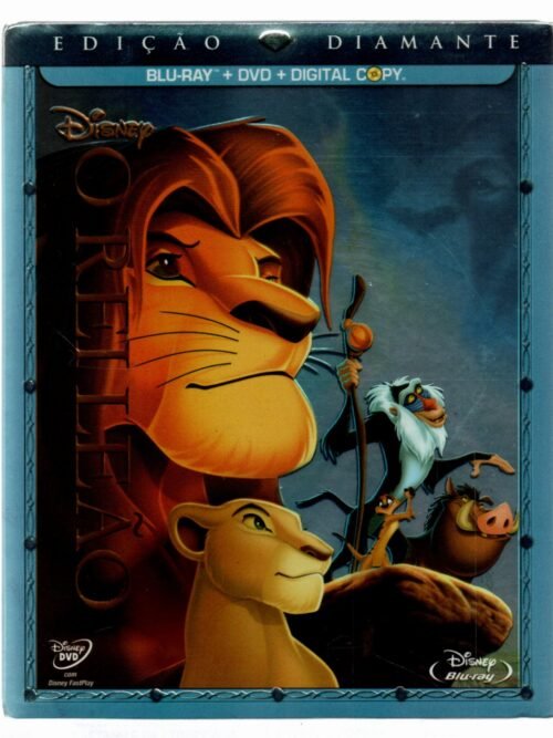 Blu-ray +DvD+ Digital Copy O Rei Leao