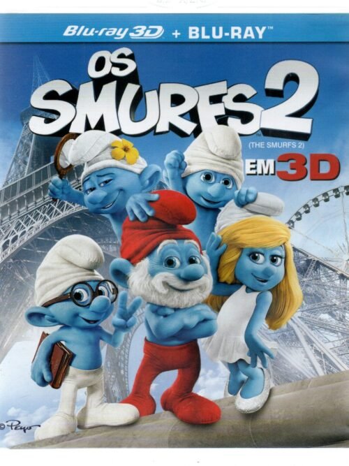 Blu-ray Duplo  Os Smurfs 2