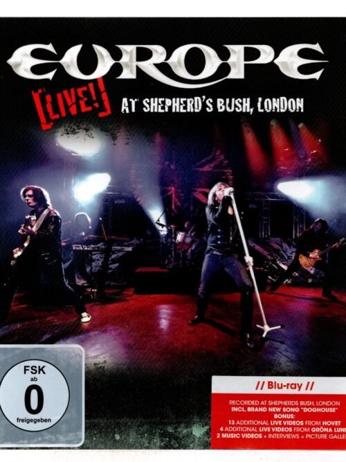 Blu-ray Europe - Live! At Shepherd's Bush, London
