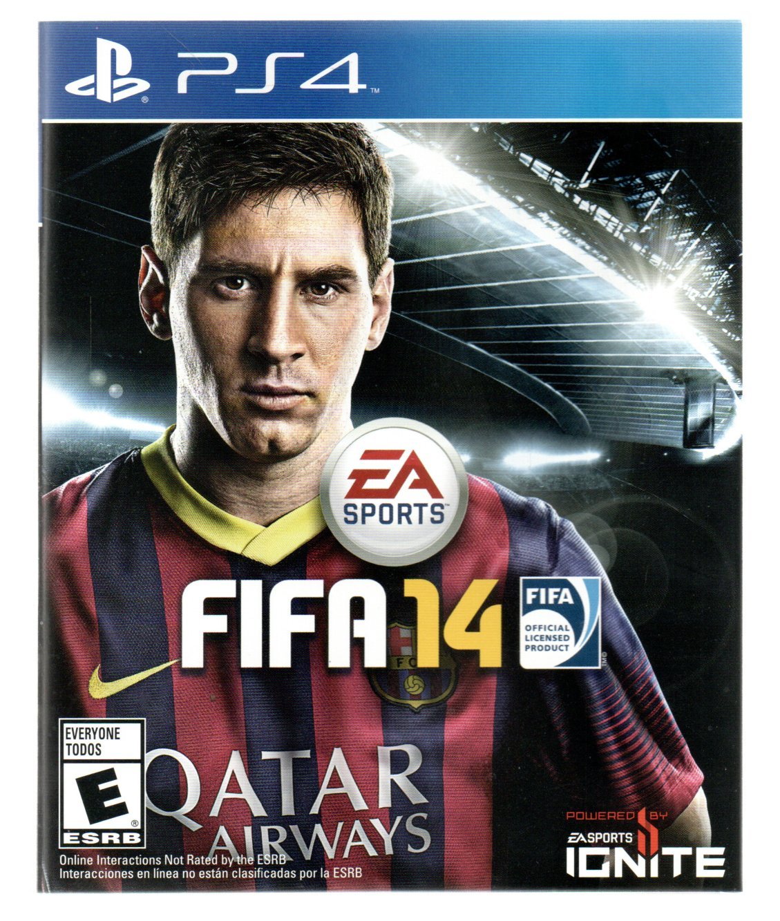 6a20b95cf70bb9a1d2308e39c7d30c3a.jpg BLU-RAY PS4 FIFA 14 - Imagem 1