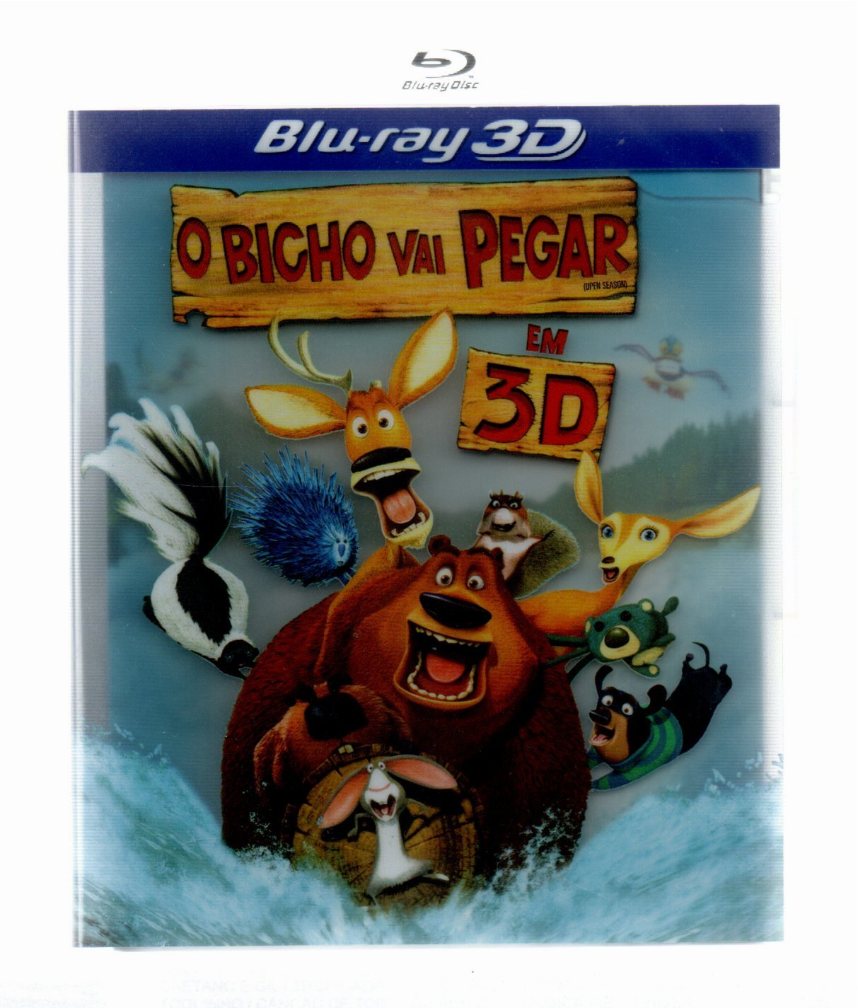 6c060a641f305f100b16330dbcc286f5.jpg Blu-ray O Bicho Vai Pegar - Em 3d - Imagem 1