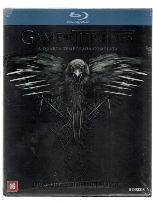 Blu-ray 5 Discos Game Of Thrones - 4º Temporada