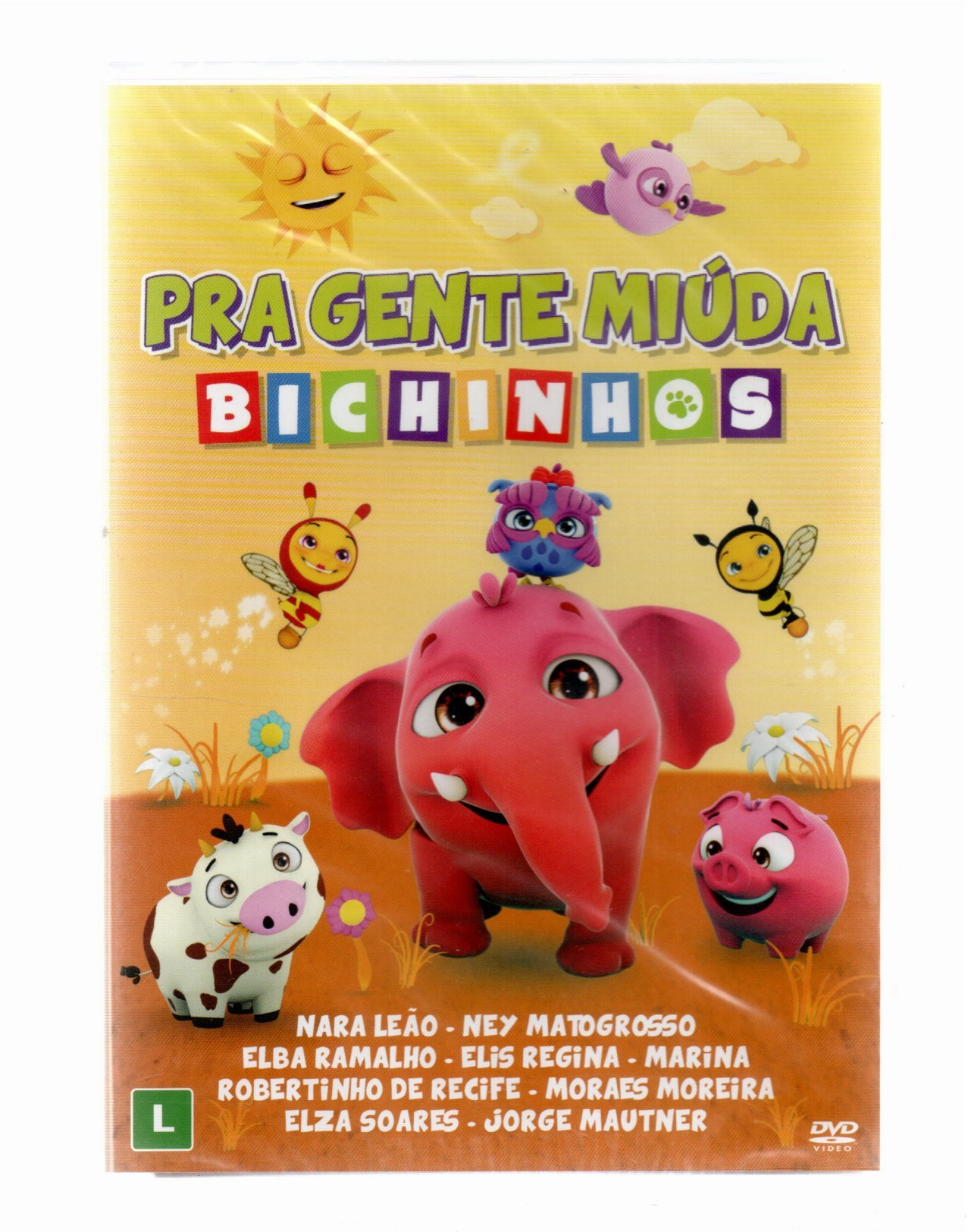 78d2c9bb62e63dc58a2b94a5f7807aa4.jpg Dvd Para Gente Miúda - Bichinhos - Imagem 1