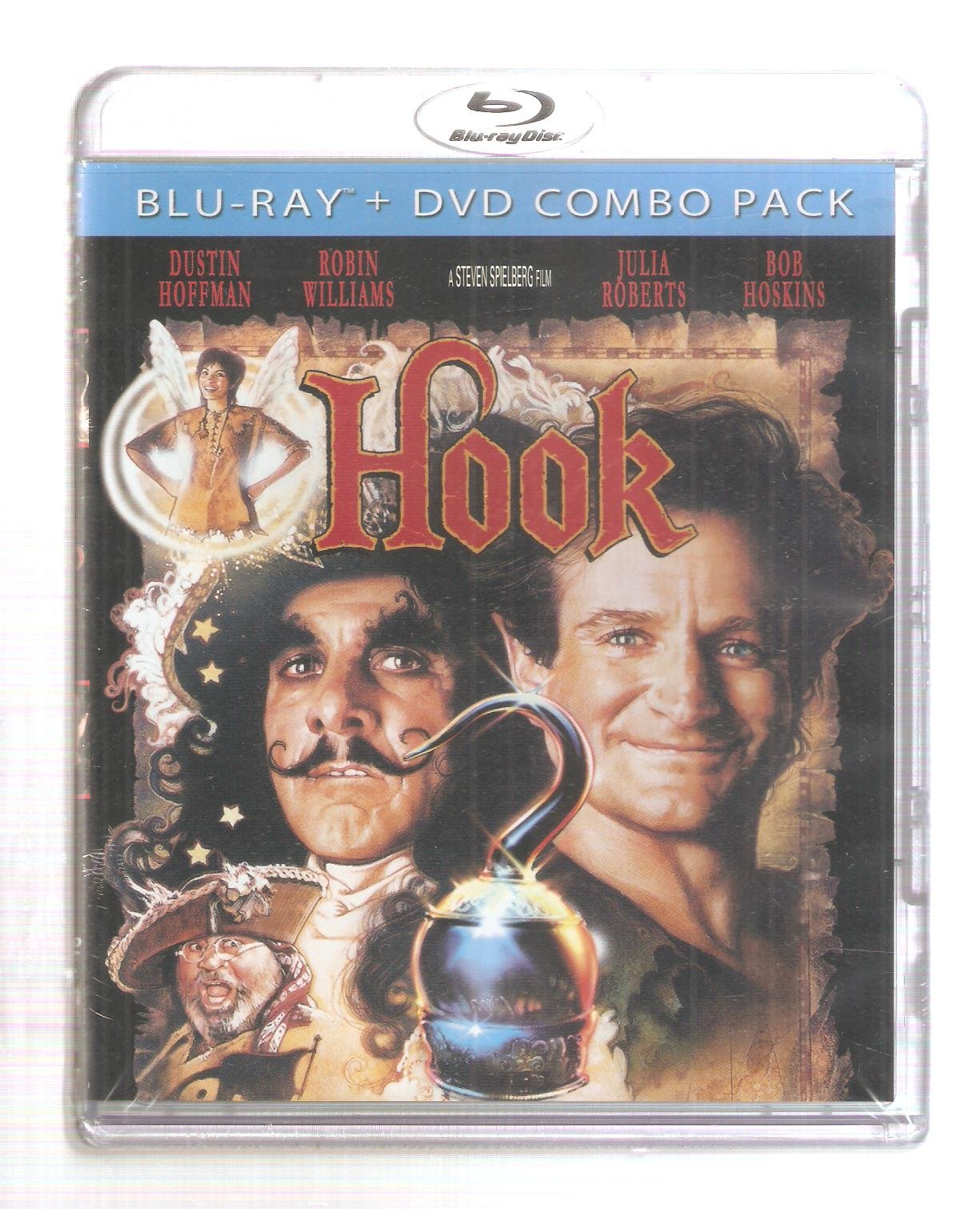 796f641a7fae4cb01c73a7b65570c38c.jpg BLU-RAY + DVD COMBO PACK - HOOK - Imagem 1