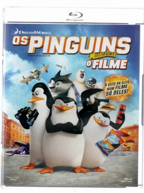 Blu-ray Os Pinguins De Madagascar
