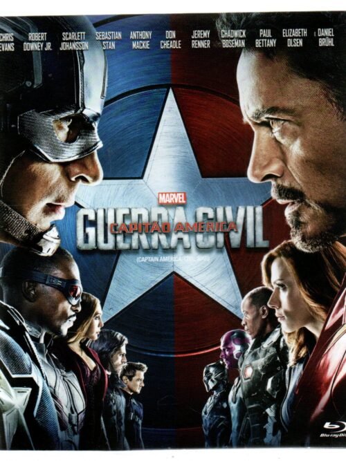 Blu-ray Guerra Civil - Capitão América