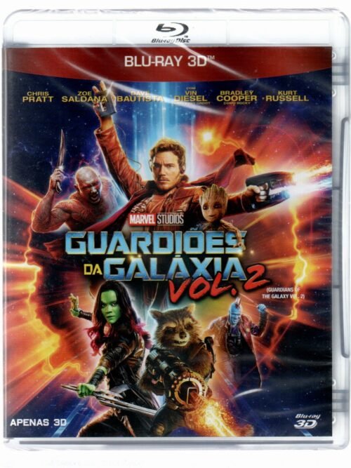 BLU-RAY GUARDIÕES DA GALÁXIA VOL.2