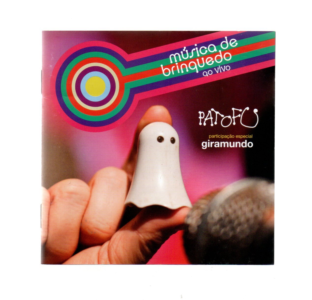 8e6f3d4ed8c70c7b573c8b43b33082cb.jpg Cd PATO FU - Música De Brinquedo Ao Vivo - Imagem 1