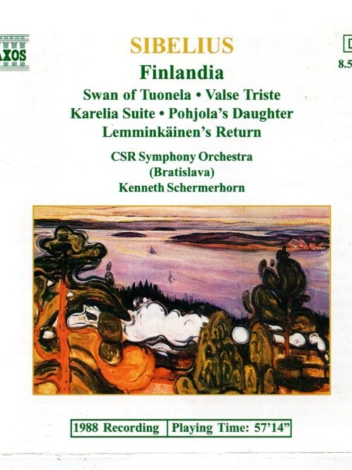 Cd Sibelius - Finlandia/ Karelia Suite