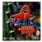 CD + DVD  Dual Disk Espaco Rap Festa Ao vivo - Imagem 3