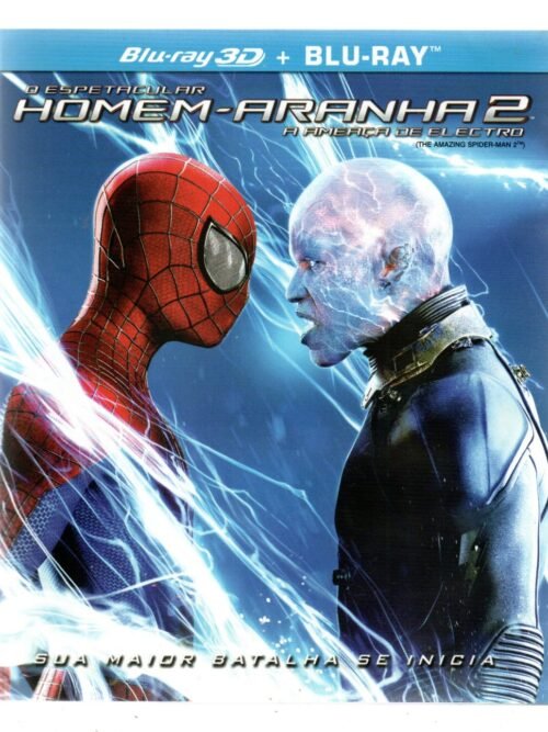 Blu-ray Duplo Homem Aranha A Ameaça De Electro