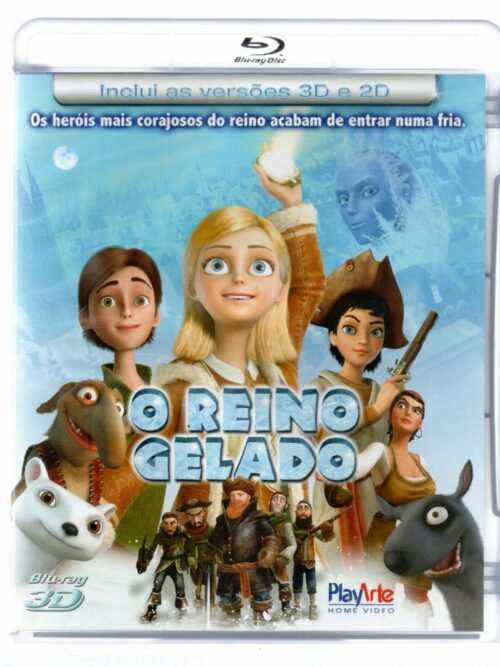 Blu-ray O Reino Gelado 3D e 2D