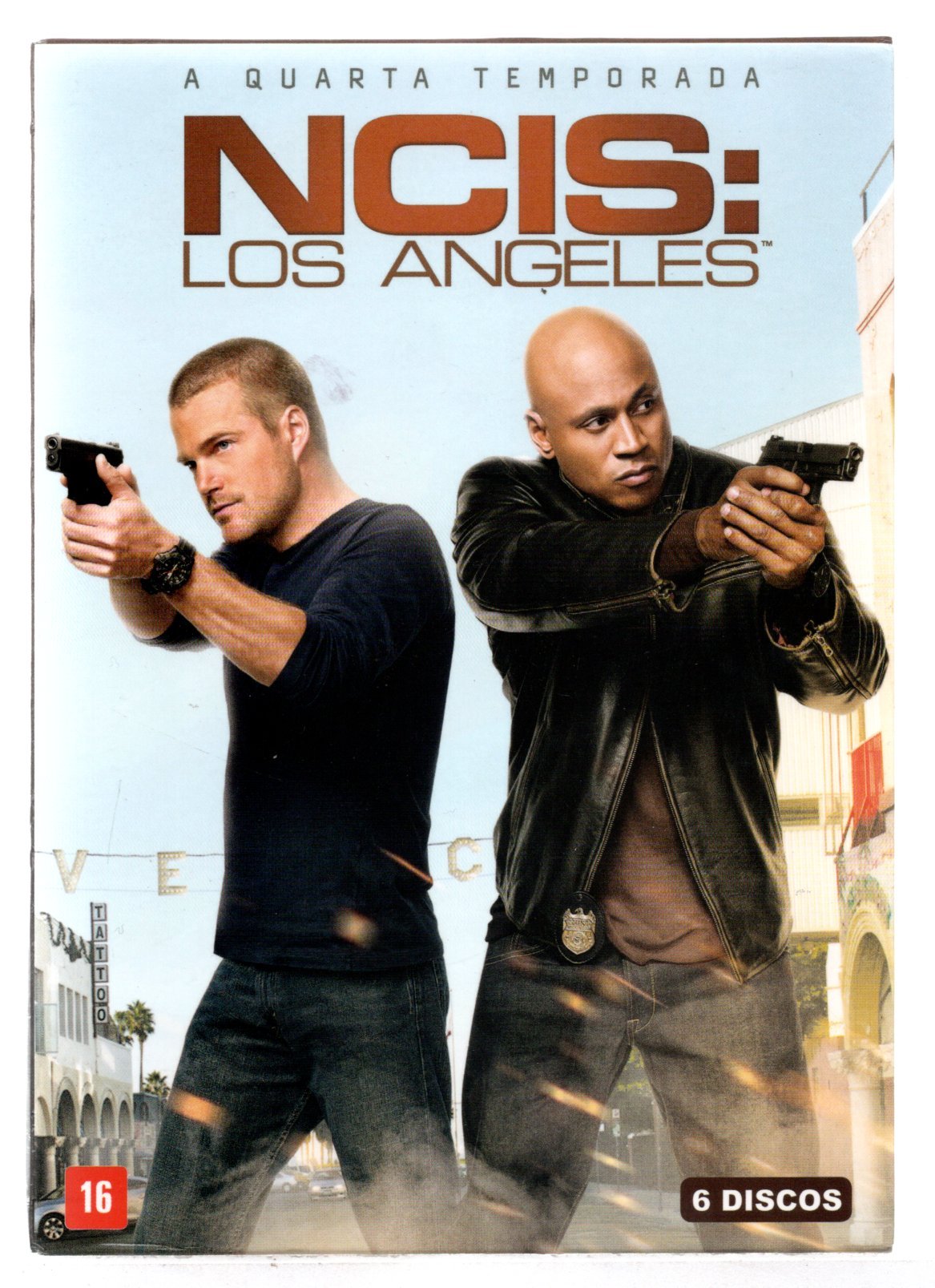 99abc858bbb06b662ac26c91e1777b85.jpg Box DVDs NCIS Los Angeles A Quarta temporada - Imagem 1