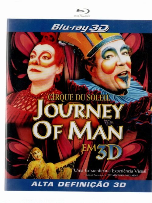 Blu-ray Cirque Du Soleil Journey Of Man Em 3d