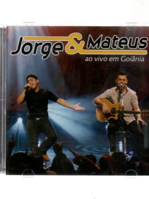 Cd Jorge & Mateus - Ao Vivo Em Goiânia