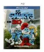 Blu-ray 3d Os Smurfs - Eles Invadiram A Cidade