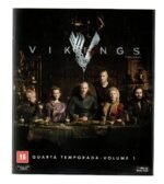 Blu-ray 3 Discos Vikings - Quarta Temporada Vol. 1