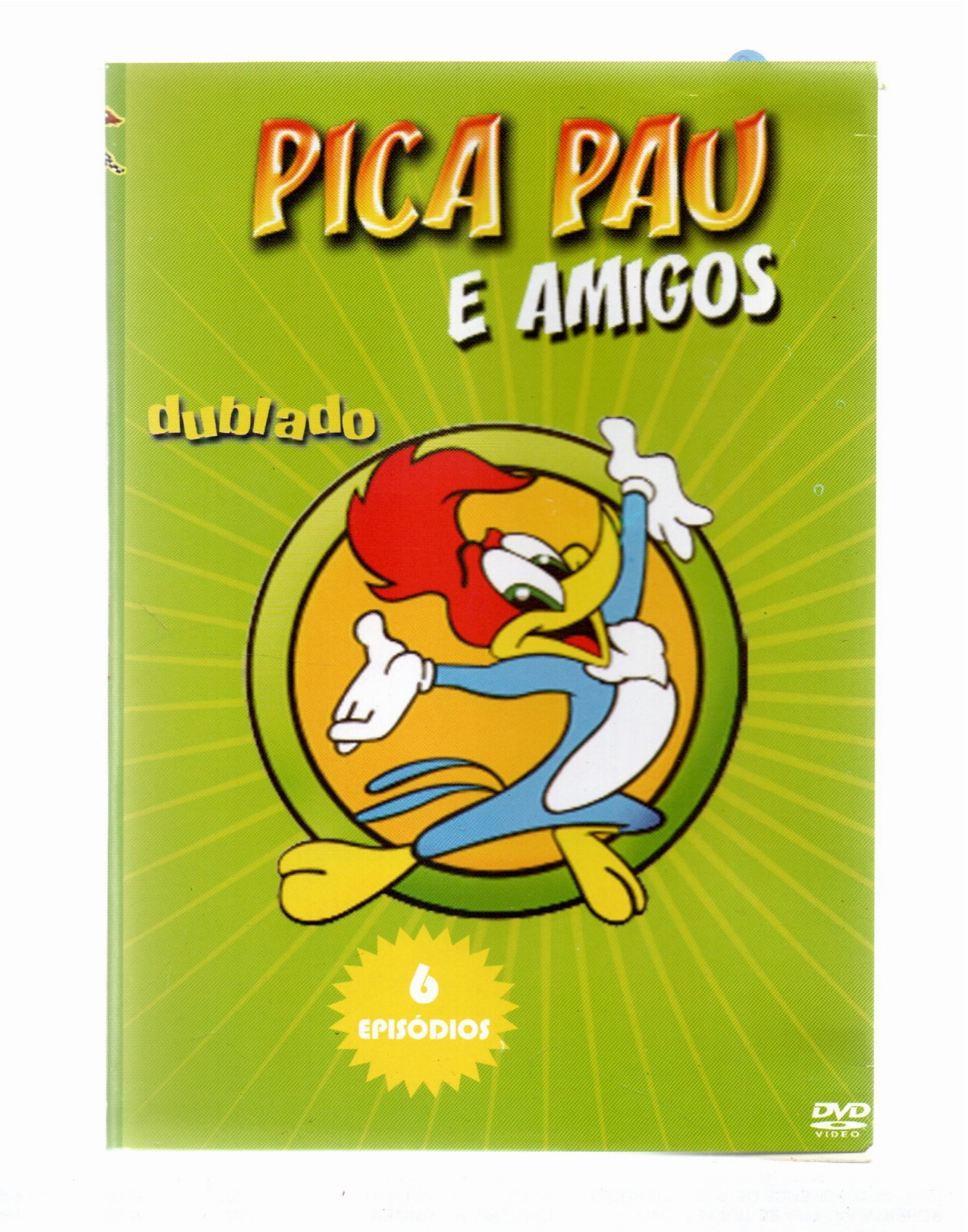 abcb8628b43a3756e5d364d7299ce8aa.jpg Dvd Pica Pau - E Amigos - Dublado - Imagem 1