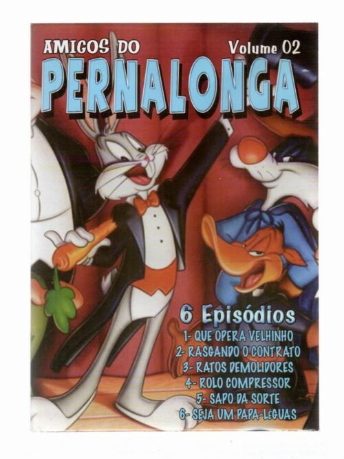 DVD AMIGOS DO PERNALONGA  VOLUME 2