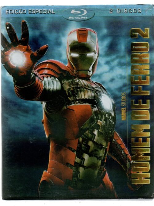 BLU-RAY C/LUVA - HOMEM DE FERRO 2