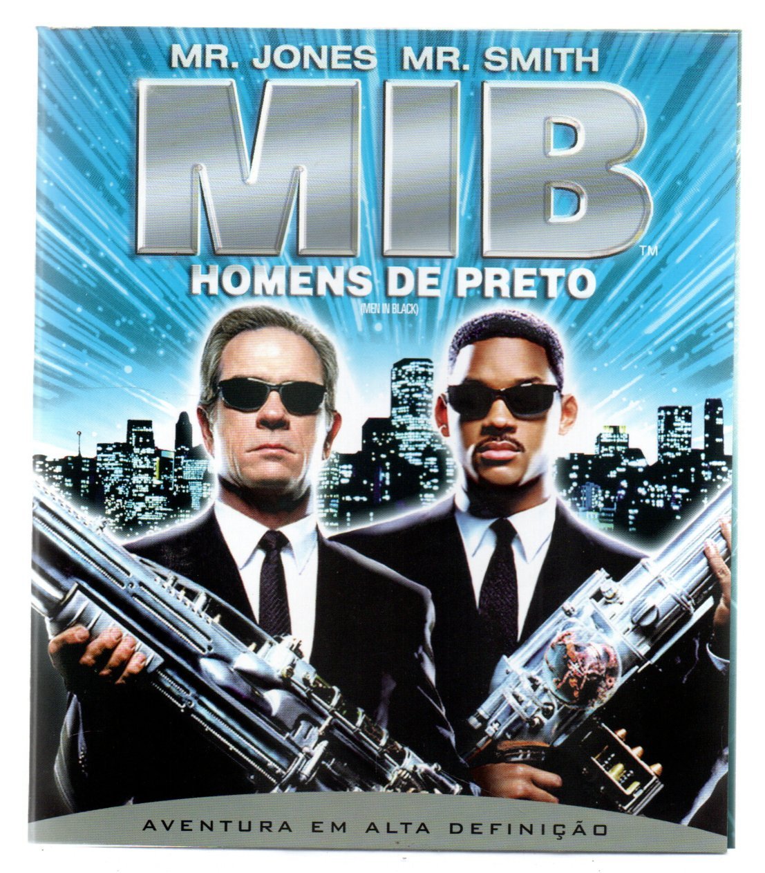 b26e89ec8430d6623b00712ea29843e6.jpg BLU-RAY Homens De Preto - Imagem 1