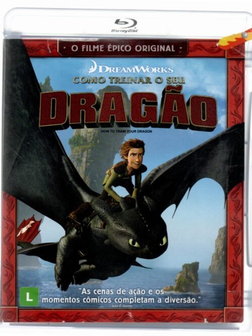 Blu-ray Como Treinar O Seu Dragão