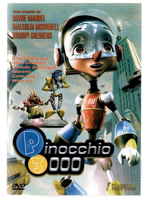 DVD Pinocchio 3000 - Animação