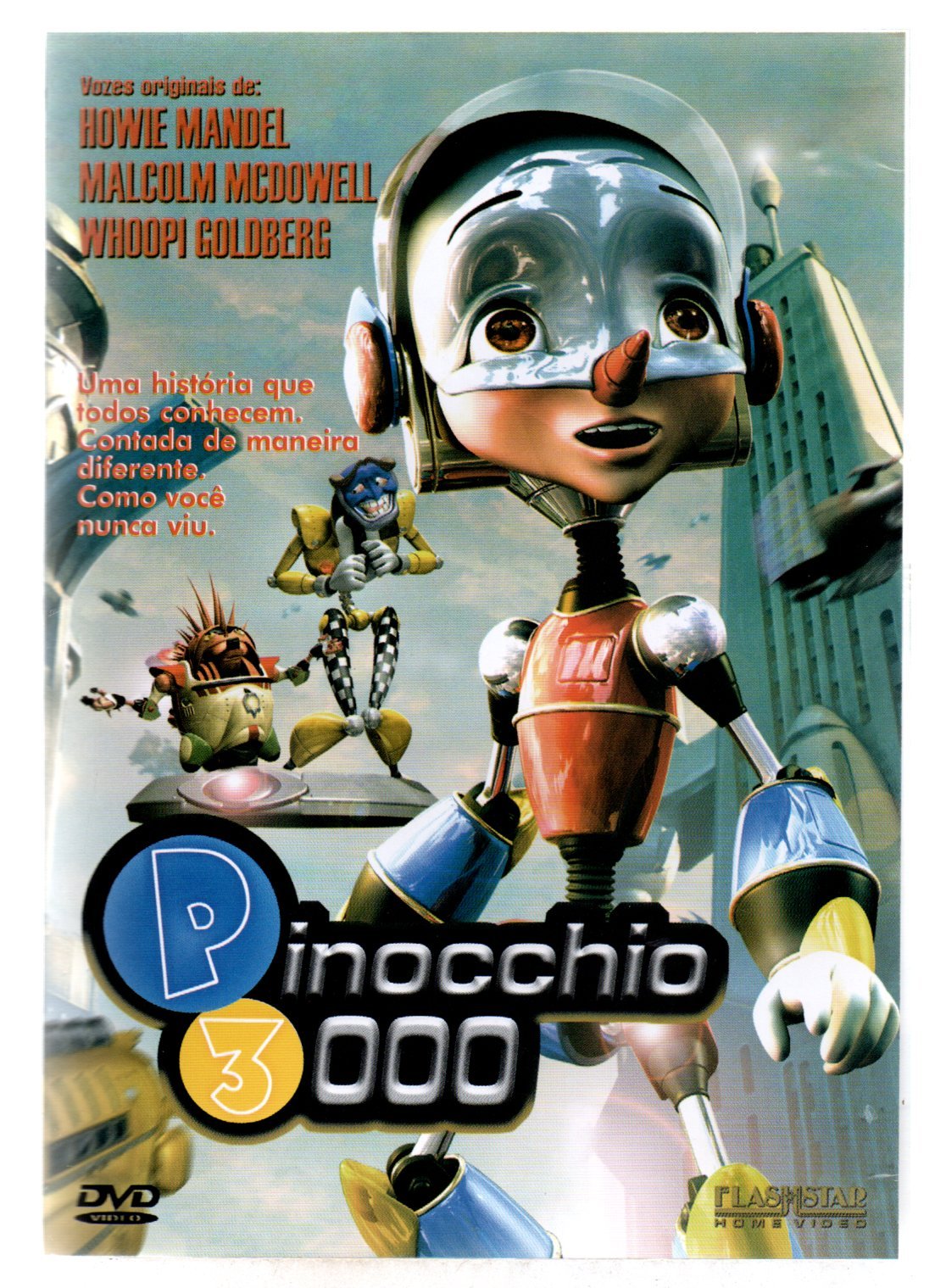 b41d654d104f10f6f6646f8a440c93fb.jpg DVD Pinocchio 3000 - Animação - Imagem 1