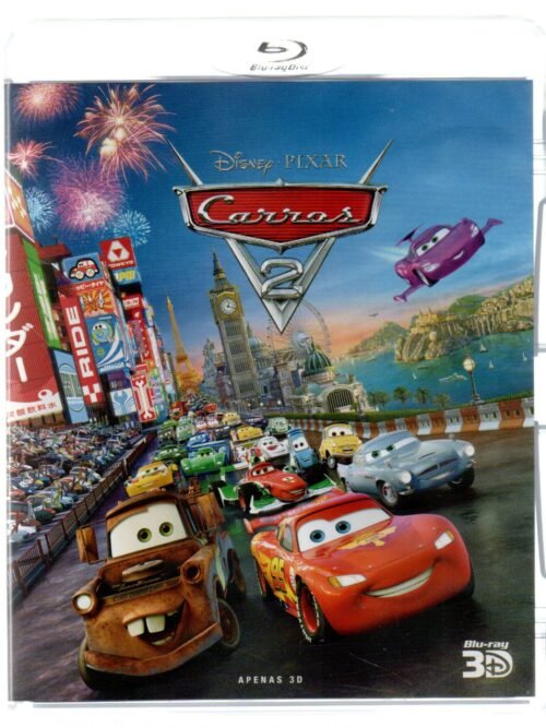 BLU-RAY CARROS 2 3D