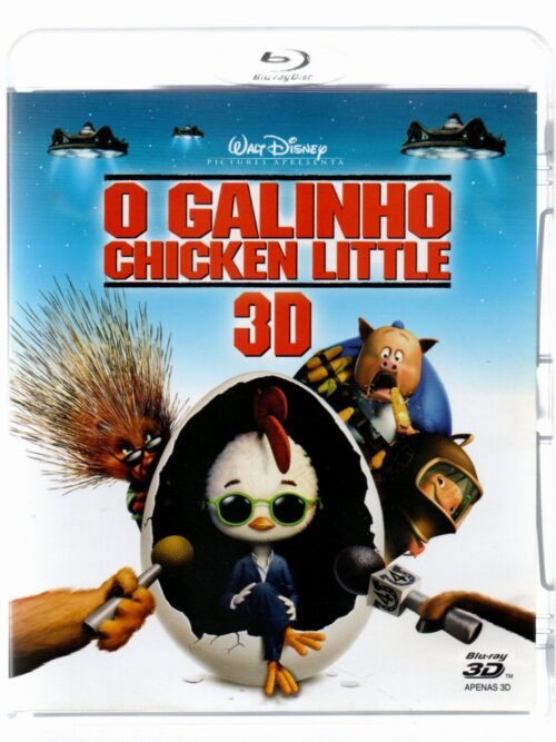 Blu-ray  O Galinho Chicken Little - 3d