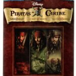 Box Blu-ray Piratas do Caribe Trilogia