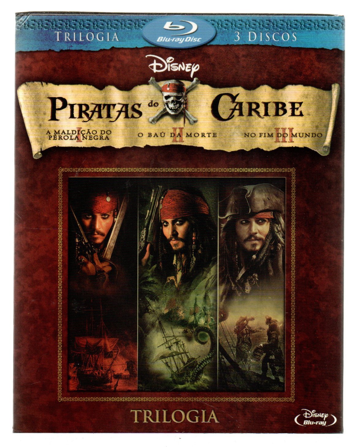 c820ab5077e6d01d3db2dd7aca039c14.jpg Box Blu-ray Piratas do Caribe Trilogia - Imagem 1