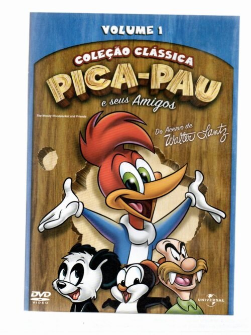 Dvd Coleção Clássica Pica-pau E Seus Amigos Vol. 2