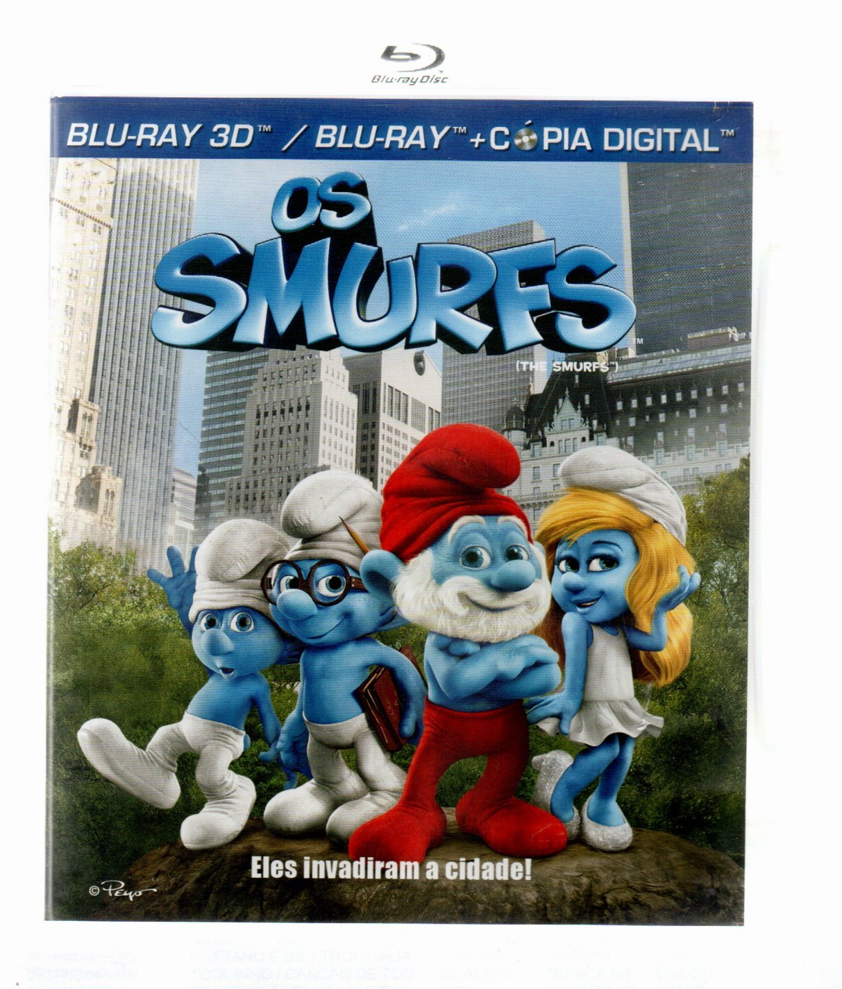 cfb840b636da2fcf6304ff81efa1b46a.jpg BLU-RAY / 3D + CÓPIA DIGITAL- OS SMURFS - Imagem 1