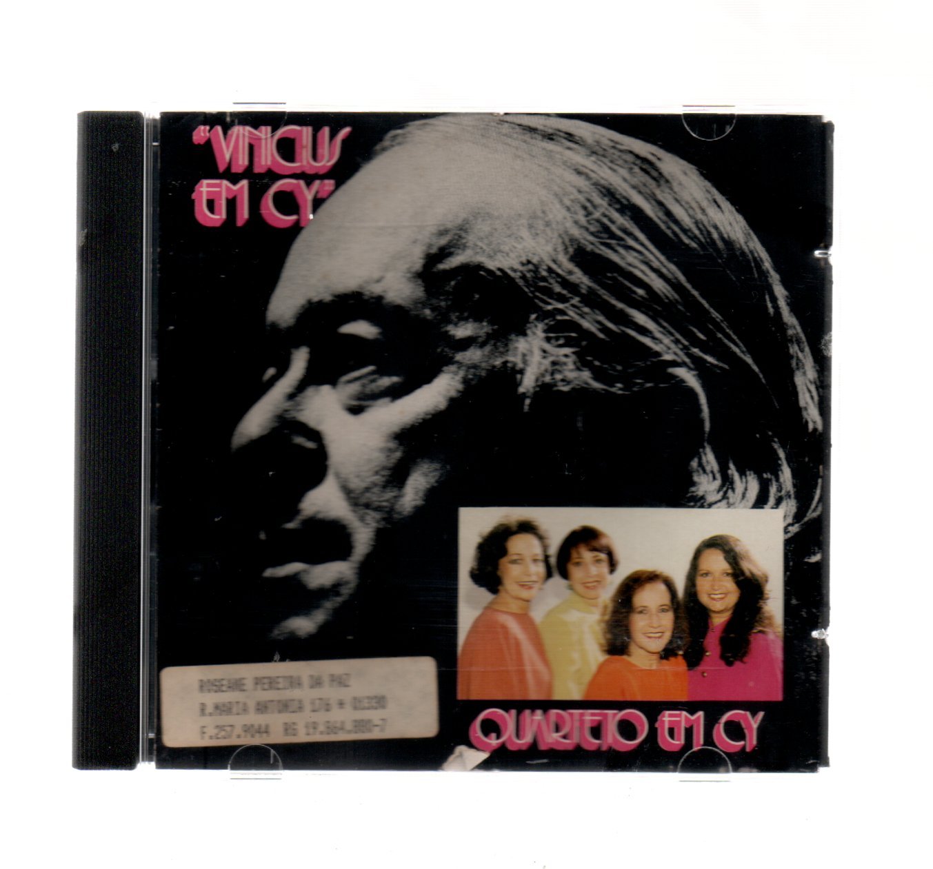 cfe332993d465a802702096f8e118f2f.jpg CD QUARTETO EM CY - VINICIUS EM CY - Imagem 1
