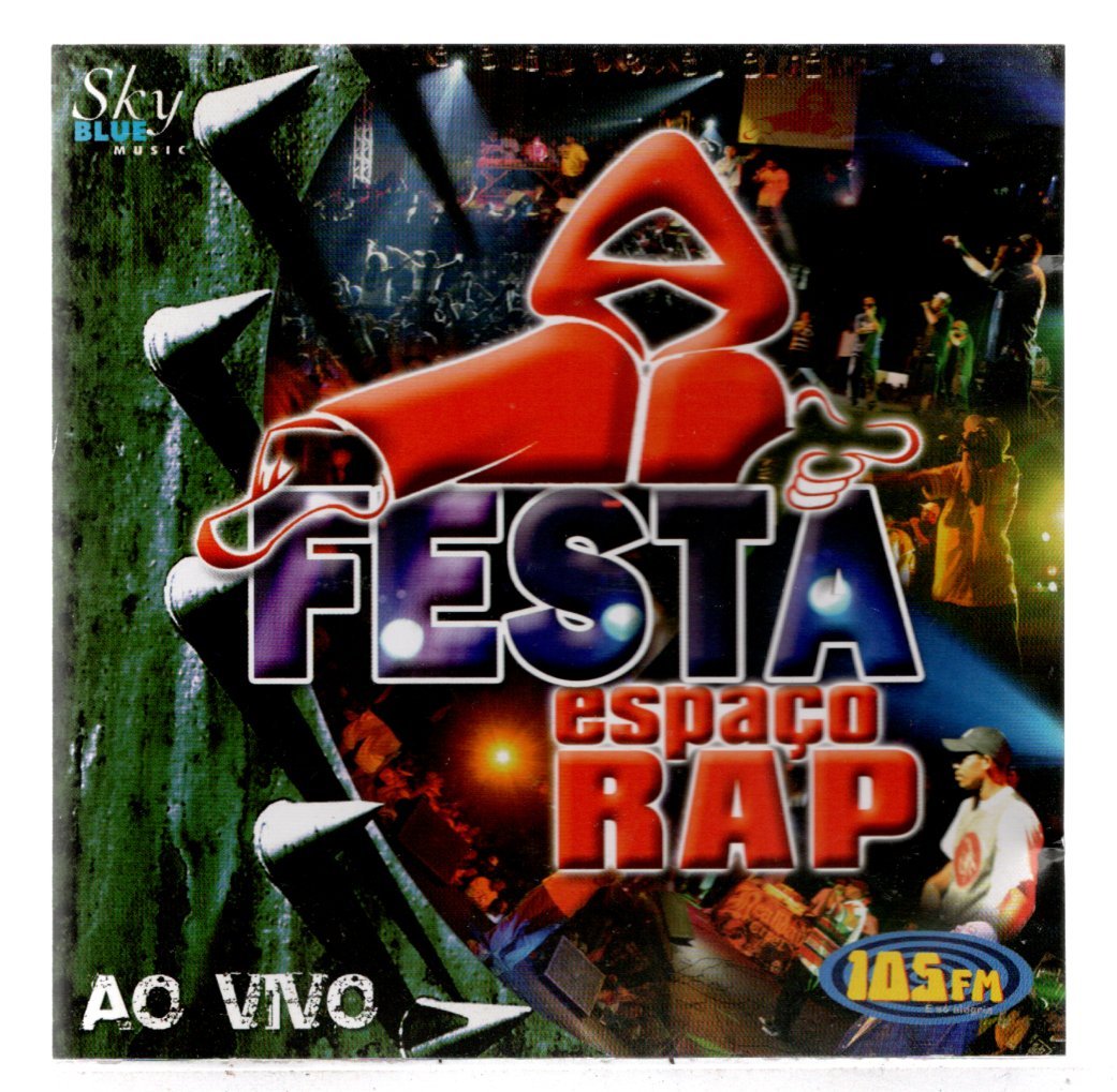 d9f9840d731799d32b358791fd7abbb2.jpg CD + DVD Dual Disk Espaco Rap Festa Ao vivo - Imagem 1