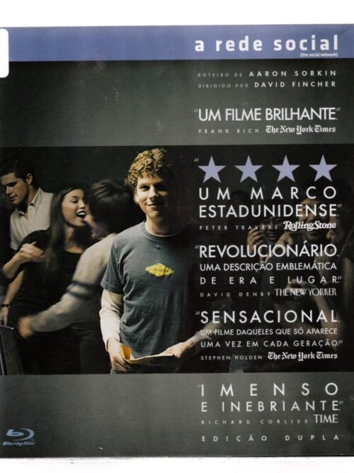 Blu-ray A Rede Social - Edição Dupla