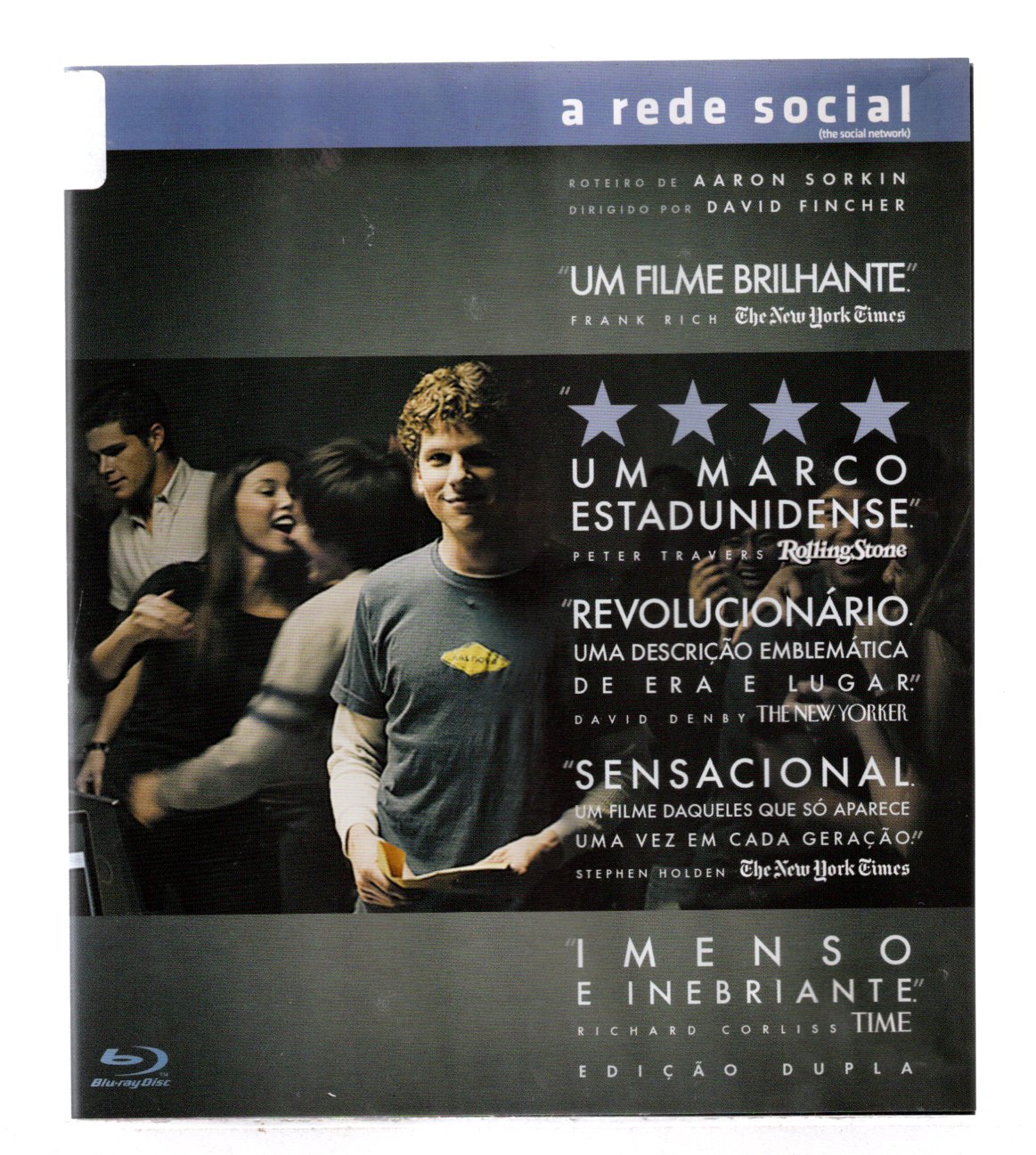 da6a0101f1e368ec222c0b2d66791f00.jpg Blu-ray A Rede Social - Edição Dupla - Imagem 1