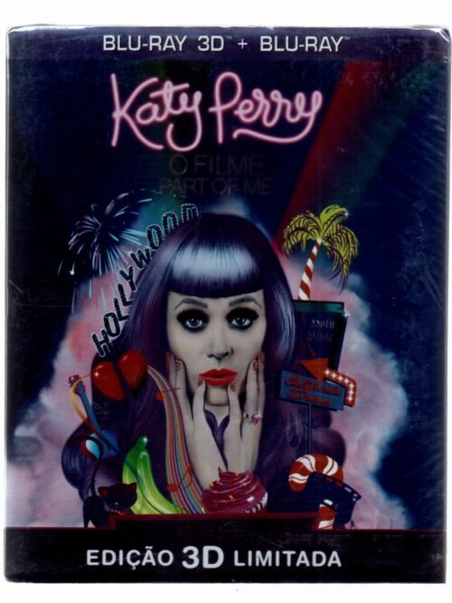 Blu-ray 3d + blu-ray - Katy Perry - O Filme Part Of Me