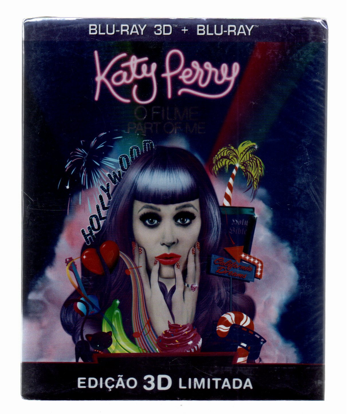 de2b2bf5022e62c0935abceab49443f7.jpg Blu-ray 3d + blu-ray - Katy Perry - O Filme Part Of Me - Imagem 1